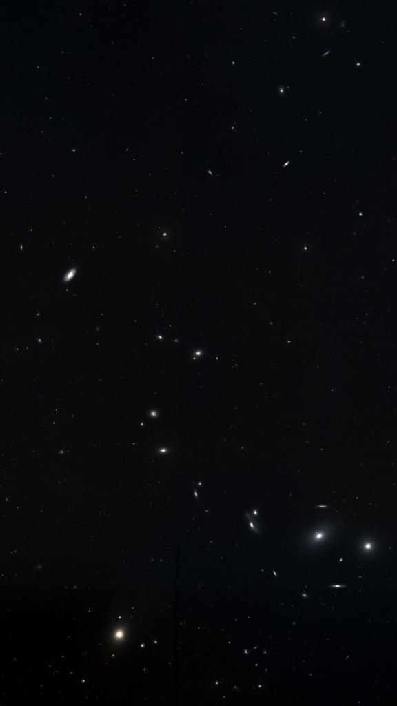 Le ciel autour de NGC 4459, cadré au champ de Seestar S30 Pro