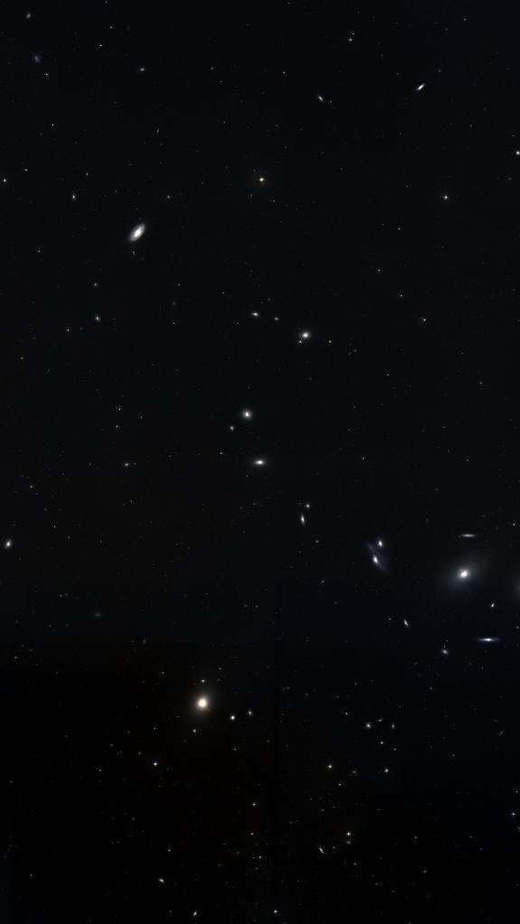 Le ciel autour de NGC 4473, cadré au champ de Seestar S30 Pro