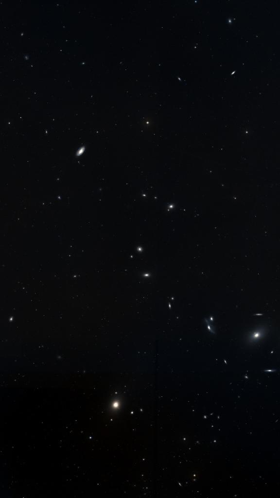 Le ciel autour de NGC 4477, cadré au champ de Seestar S30 Pro