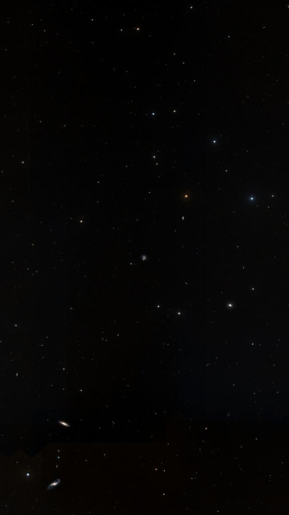 Le ciel autour de NGC 4496, cadré au champ de Seestar S30 Pro