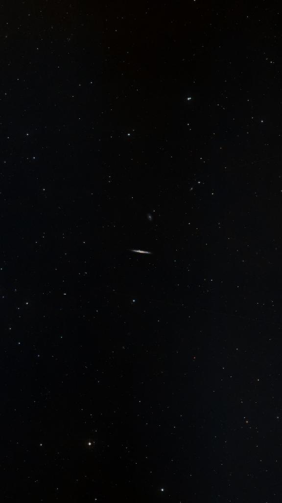 Le ciel autour de NGC 4517, cadré au champ de Seestar S30 Pro