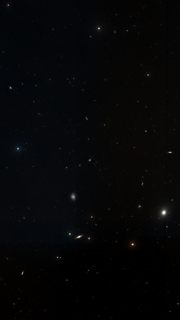 Le ciel autour de NGC 4519, cadré au champ de Seestar S30 Pro