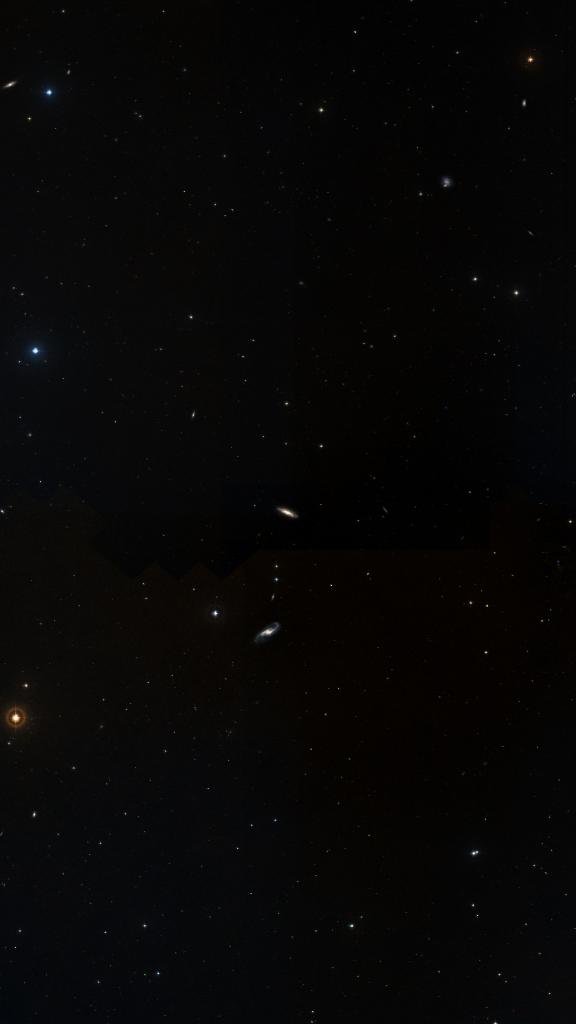 Le ciel autour de NGC 4527, cadré au champ de Seestar S30 Pro