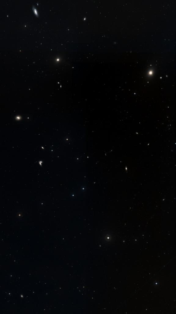 Le ciel autour de NGC 4528, cadré au champ de Seestar S30 Pro