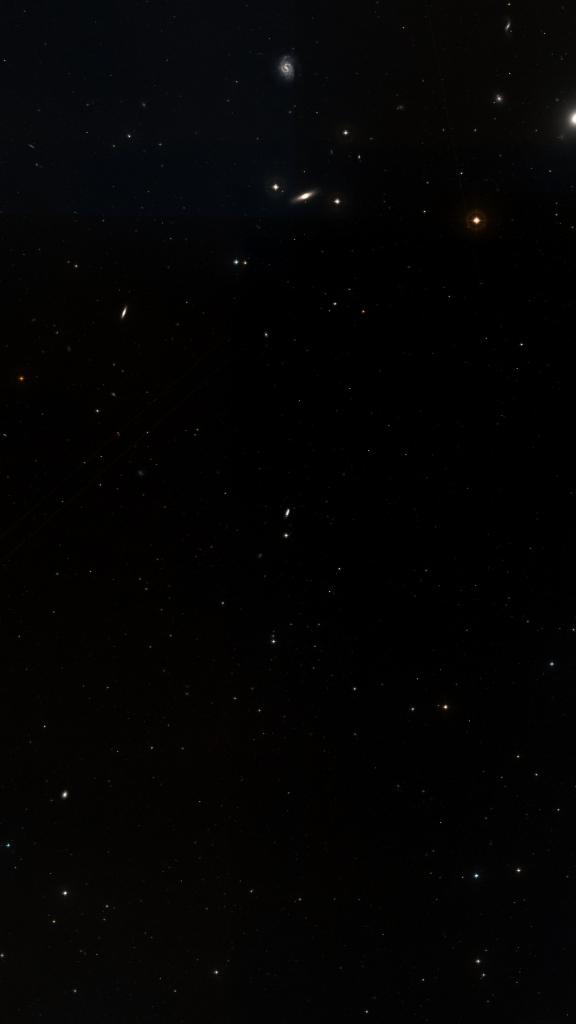 Le ciel autour de NGC 4532, cadré au champ de Seestar S30 Pro