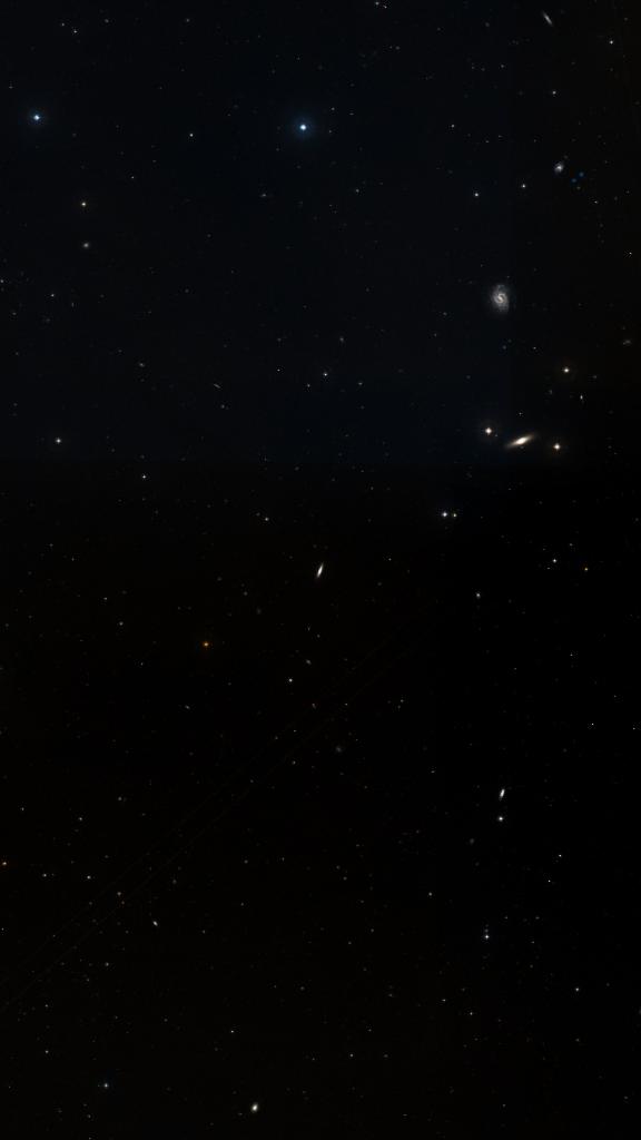 Le ciel autour de NGC 4570, cadré au champ de Seestar S30 Pro