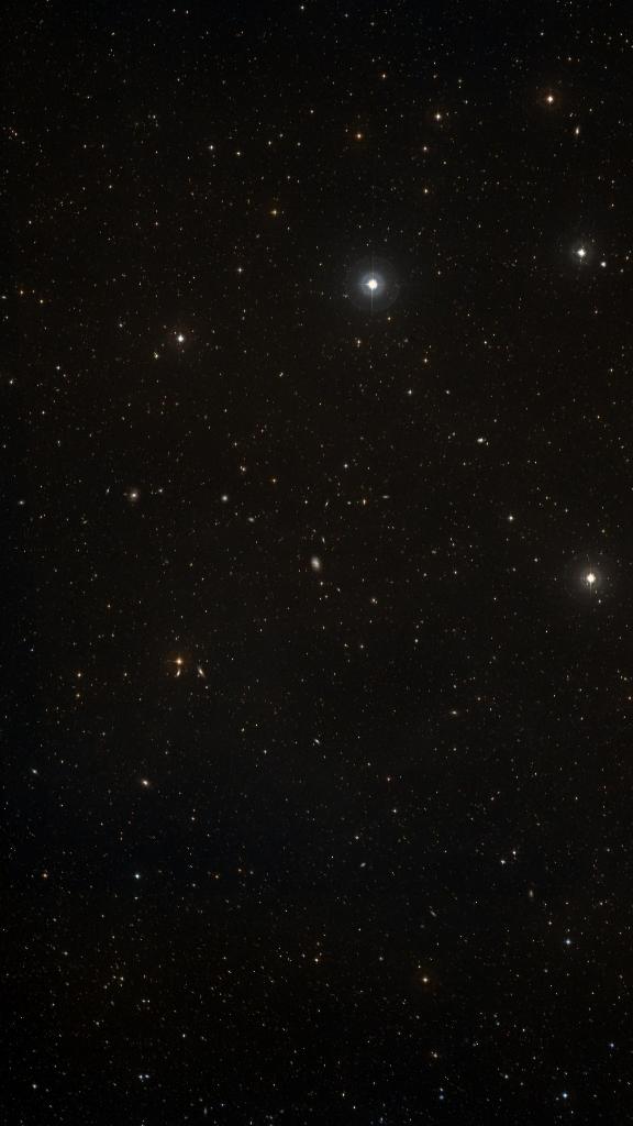 Le ciel autour de NGC 4603, cadré au champ de Seestar S30 Pro