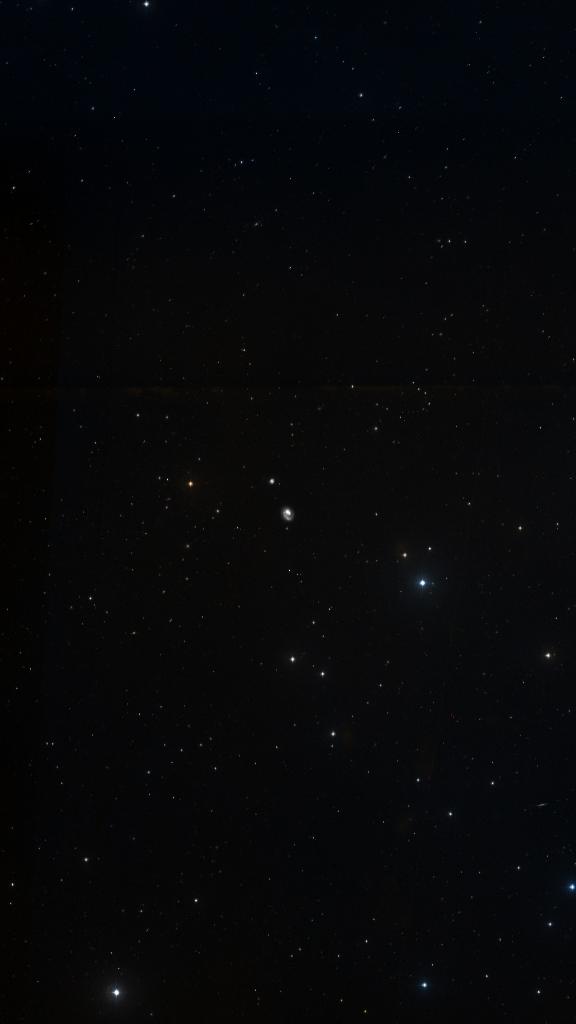 Le ciel autour de NGC 4618, cadré au champ de Seestar S30 Pro
