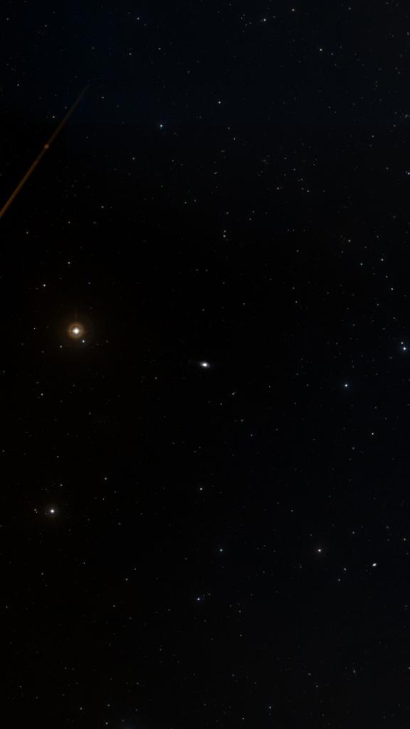 Le ciel autour de NGC 4651, cadré au champ de Seestar S30 Pro
