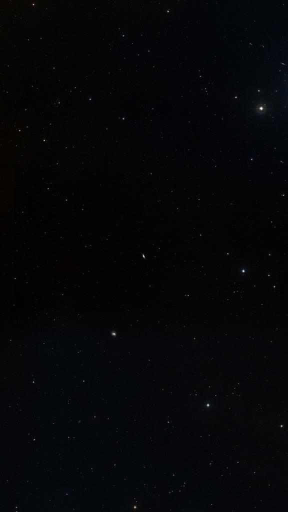 Le ciel autour de NGC 4684, cadré au champ de Seestar S30 Pro
