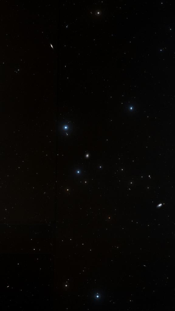 Le ciel autour de NGC 4689, cadré au champ de Seestar S30 Pro