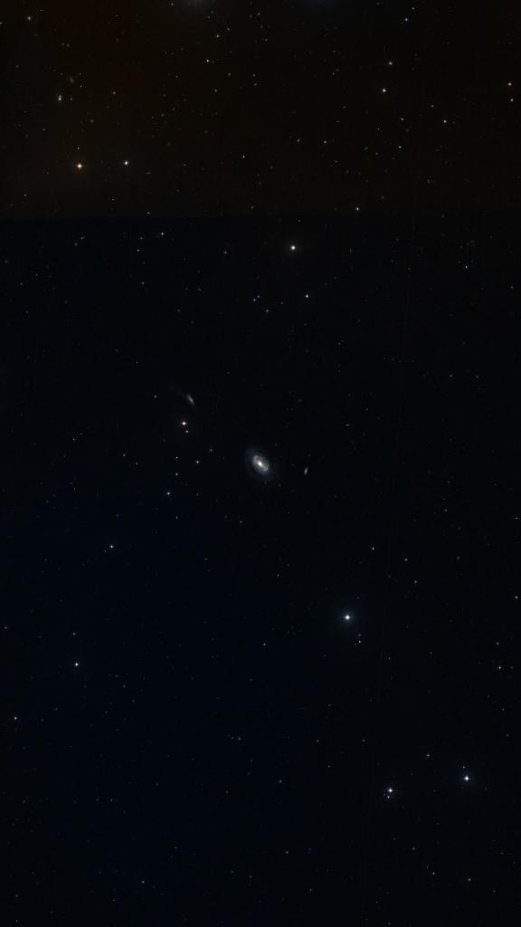 Le ciel autour de NGC 4725, cadré au champ de Seestar S30 Pro