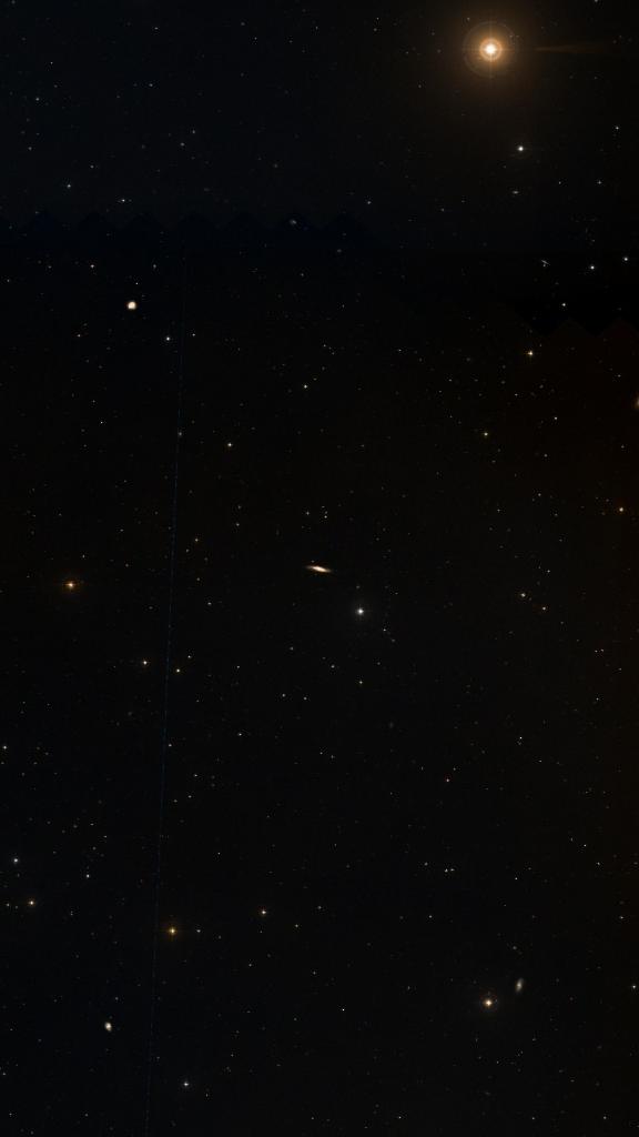 Le ciel autour de NGC 4845, cadré au champ de Seestar S30 Pro