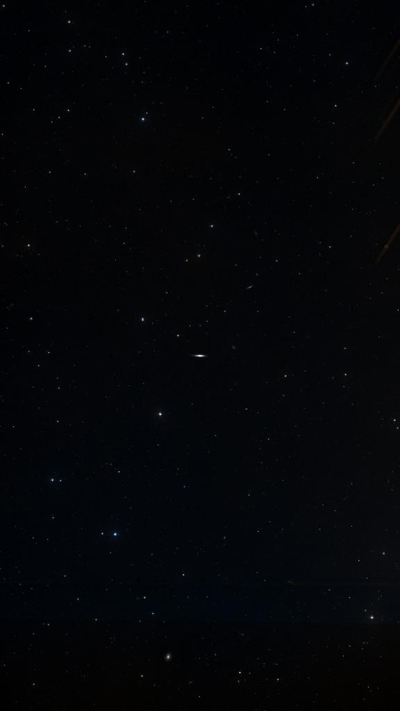 Le ciel autour de NGC 4866, cadré au champ de Seestar S30 Pro