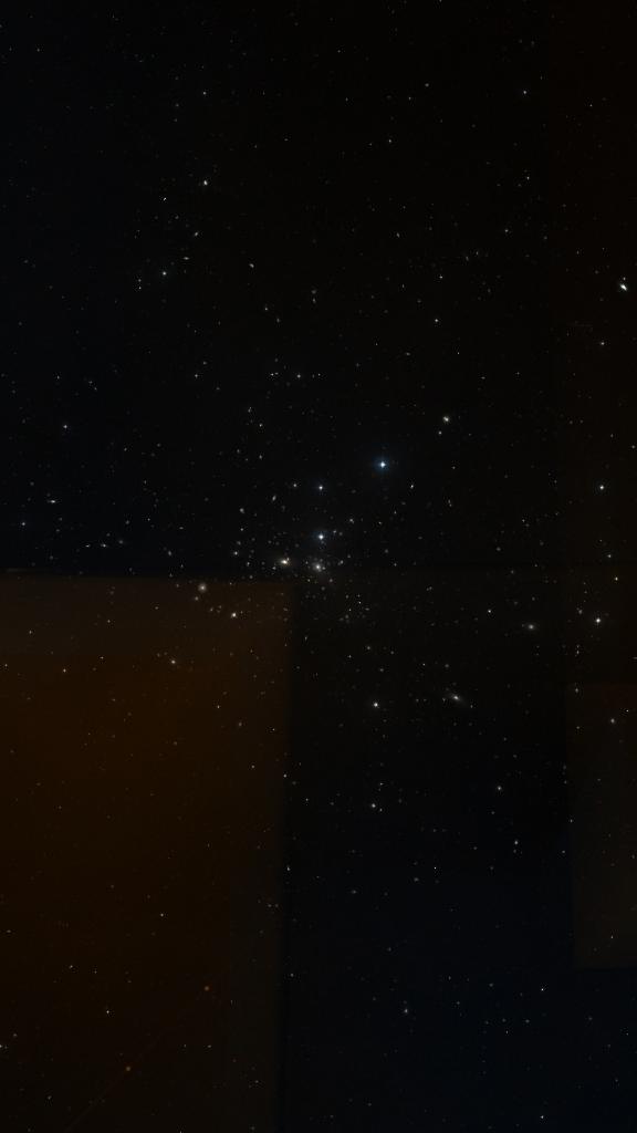 Le ciel autour de NGC 4874, cadré au champ de Seestar S30 Pro