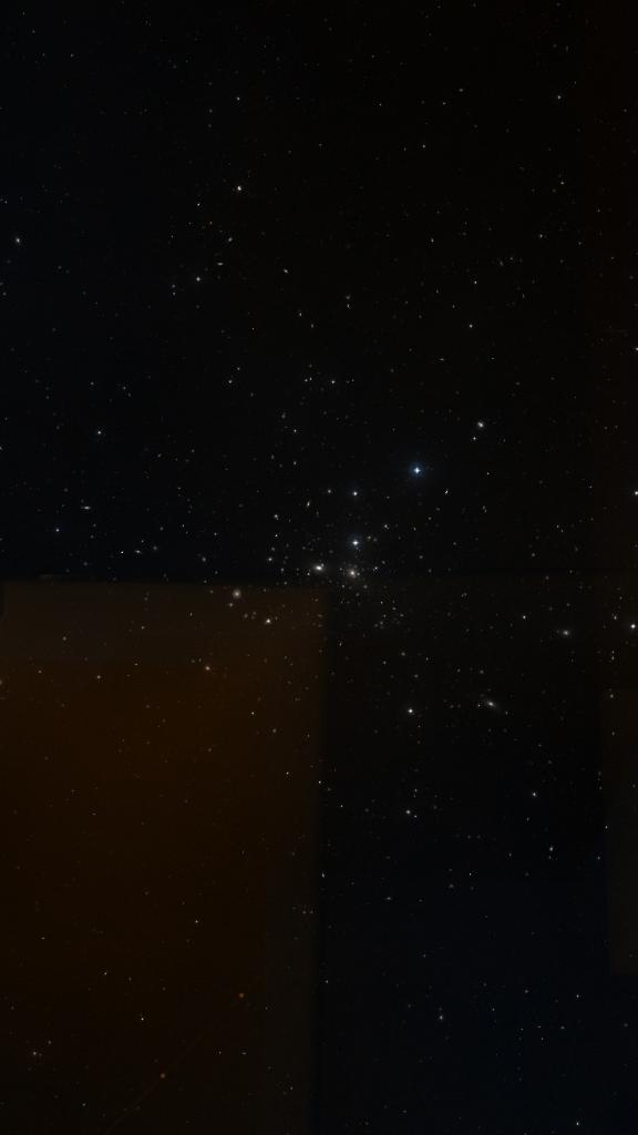 Le ciel autour de NGC 4889, cadré au champ de Seestar S30 Pro