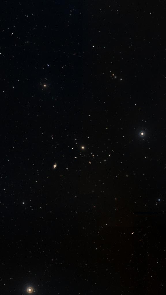 Le ciel autour de NGC 5044, cadré au champ de Seestar S30 Pro