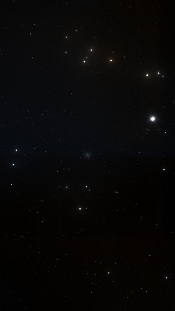 Le ciel autour de NGC 5053, cadré au champ de Seestar S30 Pro