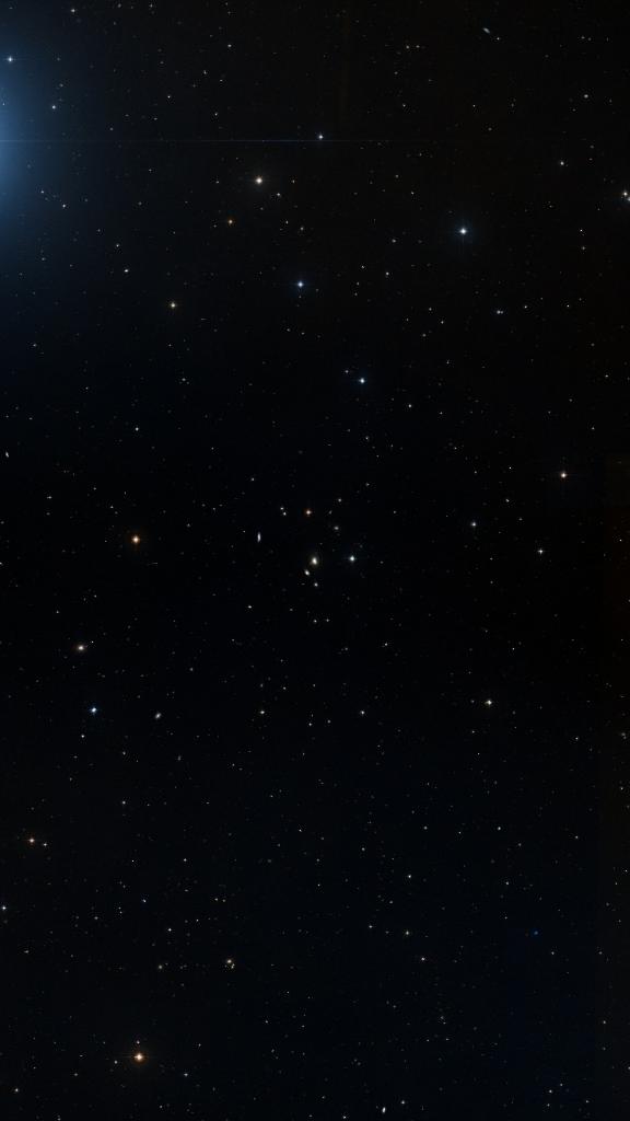 Le ciel autour de NGC 5077, cadré au champ de Seestar S30 Pro