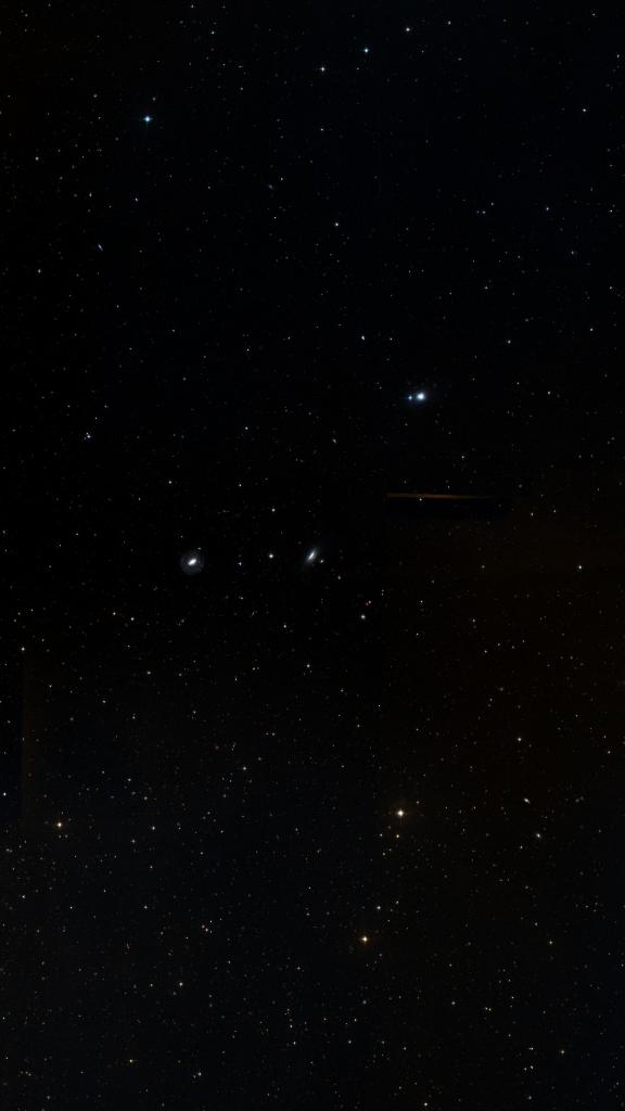 Le ciel autour de NGC 5078, cadré au champ de Seestar S30 Pro