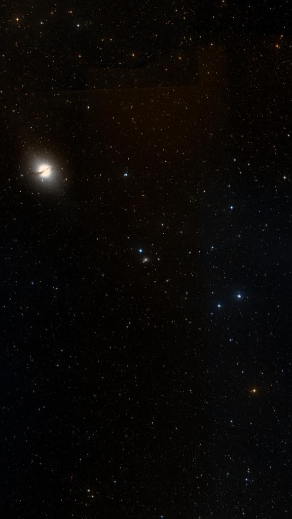 Le ciel autour de NGC 5090, cadré au champ de Seestar S30 Pro