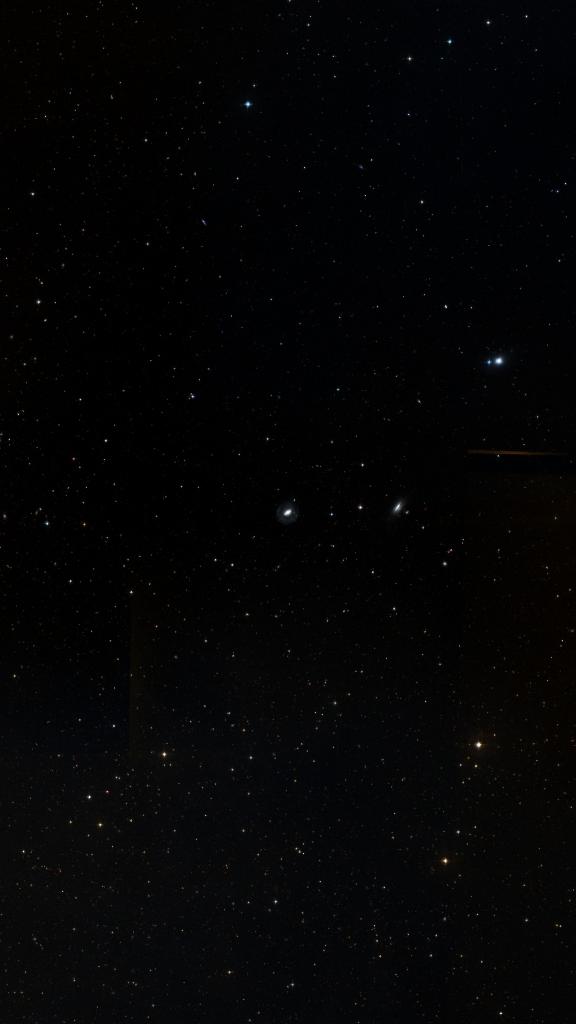 Le ciel autour de NGC 5101, cadré au champ de Seestar S30 Pro