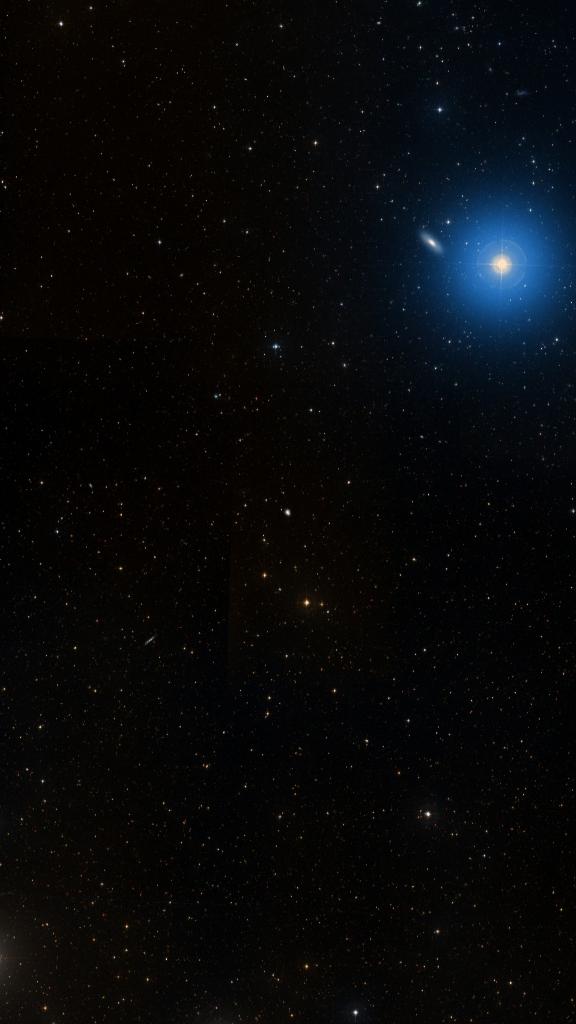 Le ciel autour de NGC 5121, cadré au champ de Seestar S30 Pro