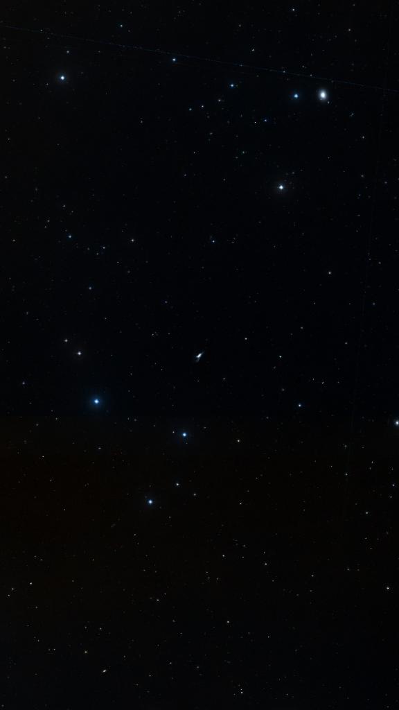 Le ciel autour de NGC 520, cadré au champ de Seestar S30 Pro