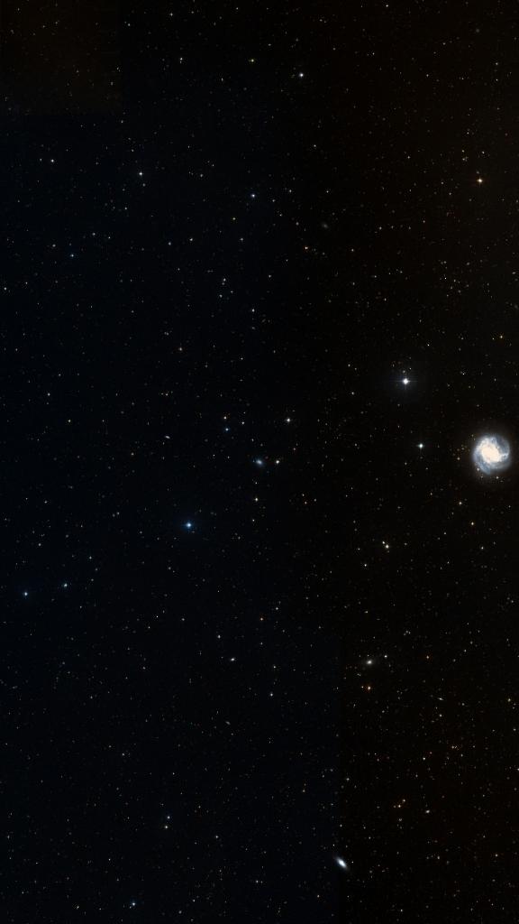 Le ciel autour de NGC 5264, cadré au champ de Seestar S30 Pro