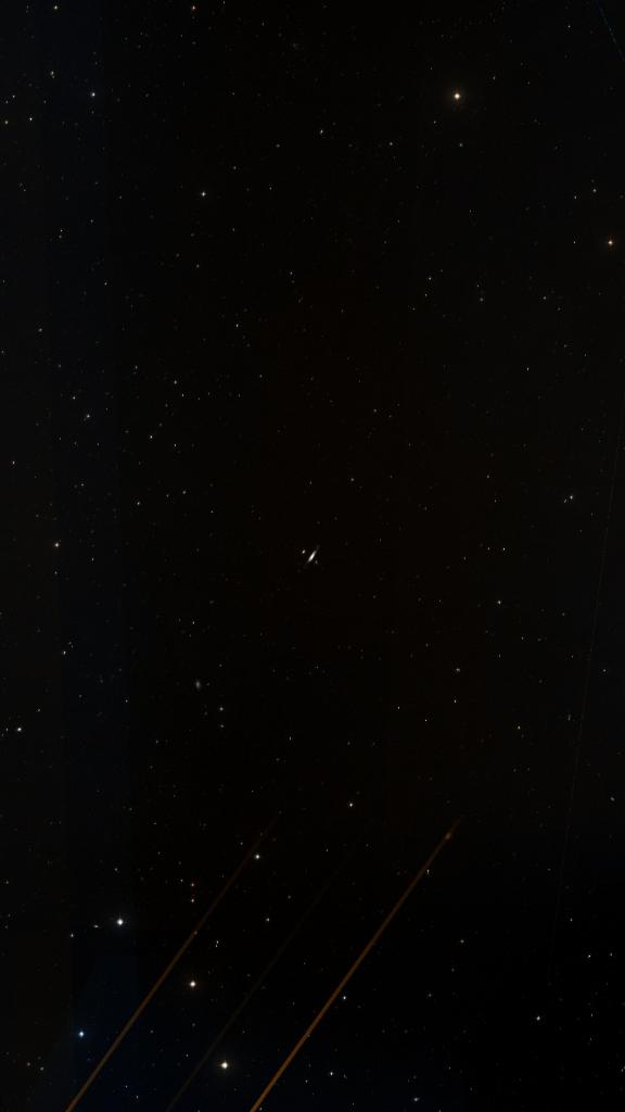 Le ciel autour de NGC 5297, cadré au champ de Seestar S30 Pro