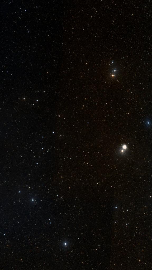 Le ciel autour de NGC 5307, cadré au champ de Seestar S30 Pro