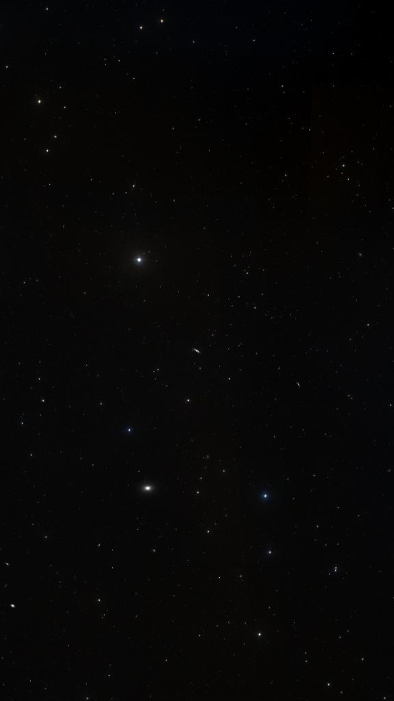 Le ciel autour de NGC 5308, cadré au champ de Seestar S30 Pro