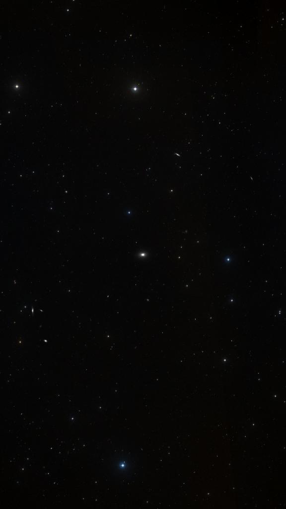 Le ciel autour de NGC 5322, cadré au champ de Seestar S30 Pro
