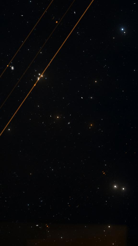 Le ciel autour de NGC 5326, cadré au champ de Seestar S30 Pro