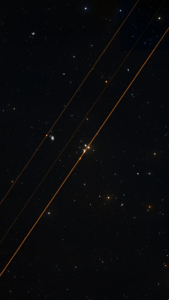 Le ciel autour de NGC 5354, cadré au champ de Seestar S30 Pro
