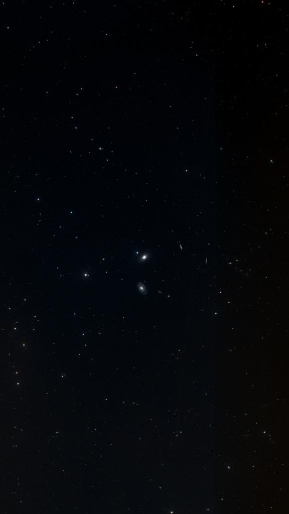 Le ciel autour de NGC 5363, cadré au champ de Seestar S30 Pro