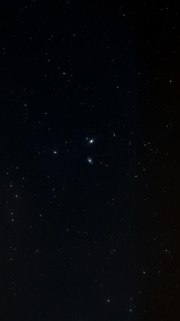 Le ciel autour de NGC 5364, cadré au champ de Seestar S30 Pro