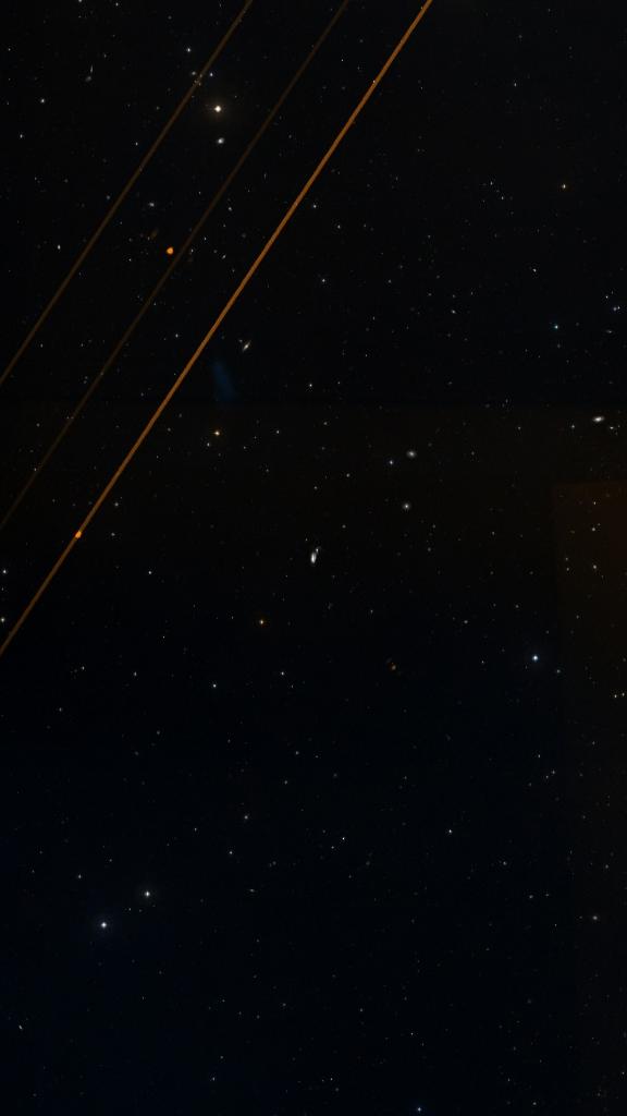 Le ciel autour de NGC 5395, cadré au champ de Seestar S30 Pro