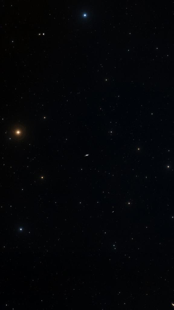 Le ciel autour de NGC 5448, cadré au champ de Seestar S30 Pro