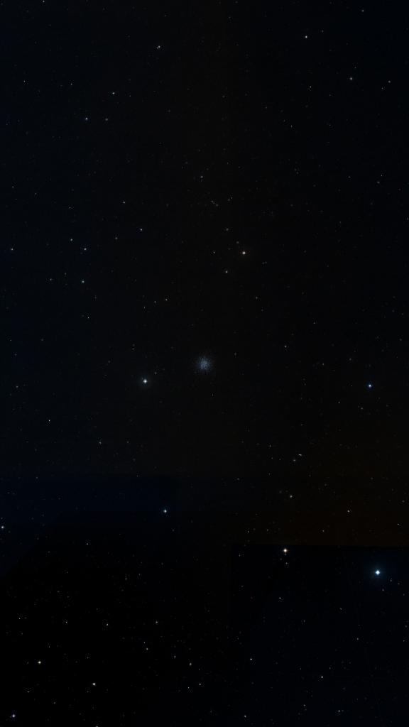 Le ciel autour de NGC 5466, cadré au champ de Seestar S30 Pro