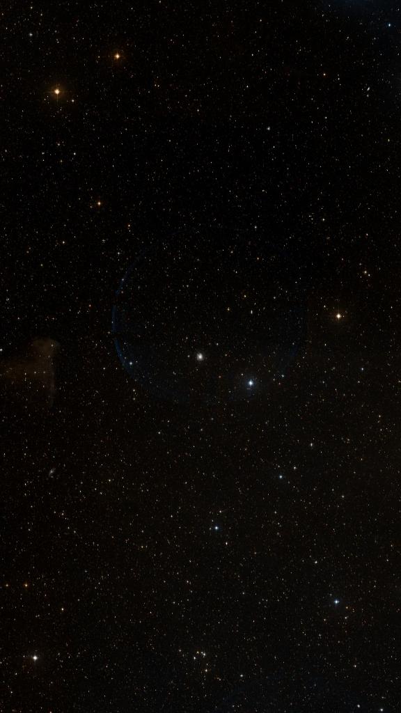 Le ciel autour de NGC 5483, cadré au champ de Seestar S30 Pro