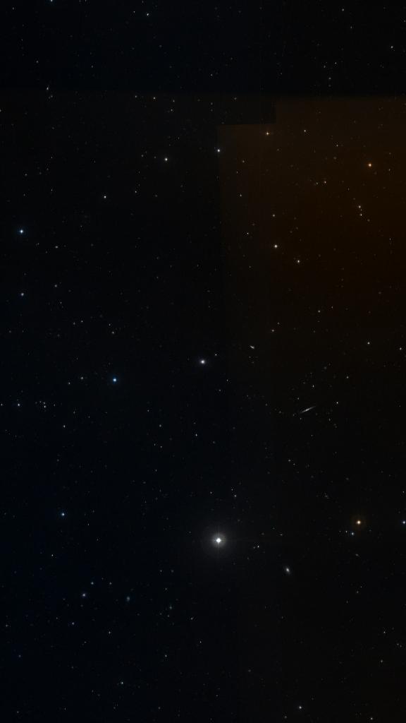 Le ciel autour de NGC 5557, cadré au champ de Seestar S30 Pro