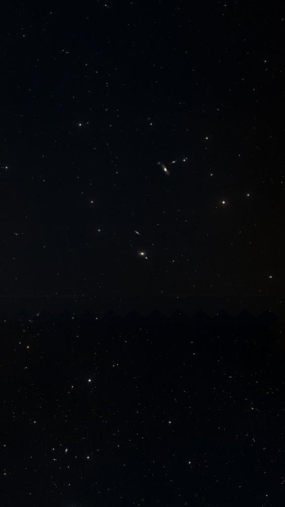 Le ciel autour de NGC 5576, cadré au champ de Seestar S30 Pro