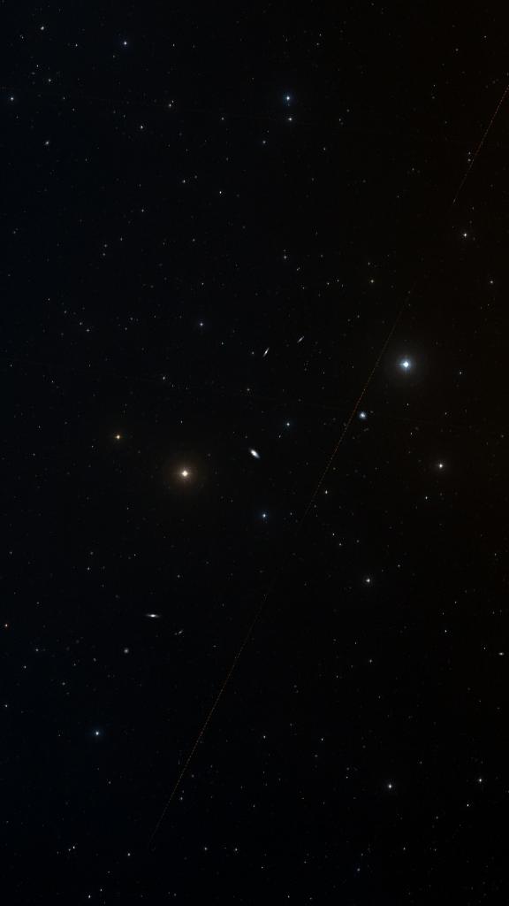 Le ciel autour de NGC 5676, cadré au champ de Seestar S30 Pro
