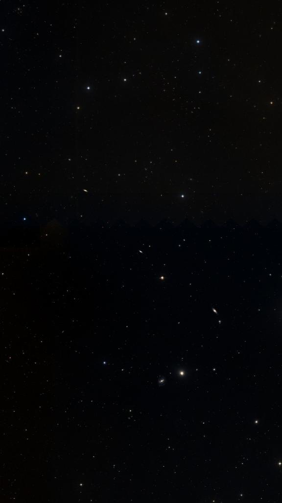 Le ciel autour de NGC 5854, cadré au champ de Seestar S30 Pro