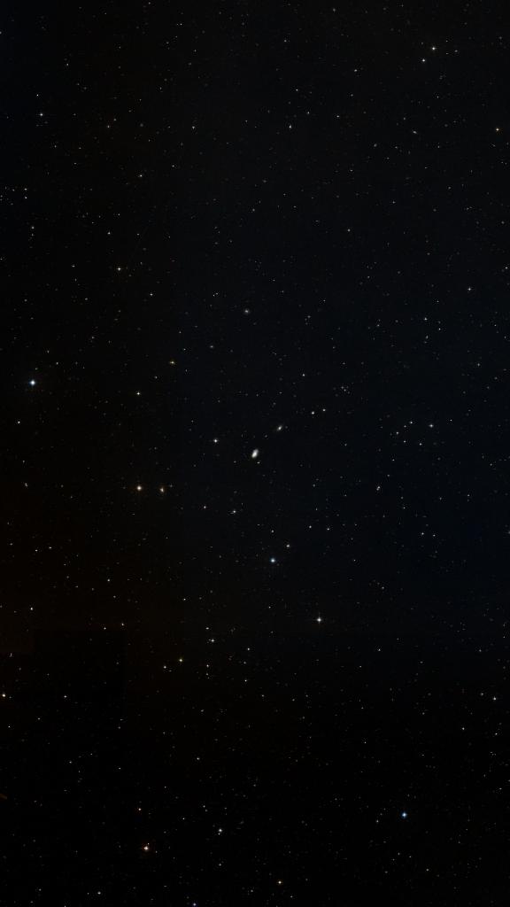 Le ciel autour de NGC 5861, cadré au champ de Seestar S30 Pro