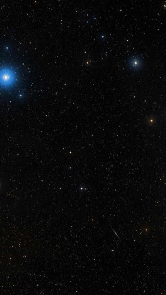 Le ciel autour de NGC 5882, cadré au champ de Seestar S30 Pro