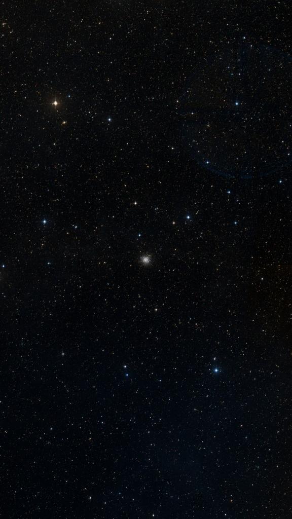 Le ciel autour de NGC 6101, cadré au champ de Seestar S30 Pro