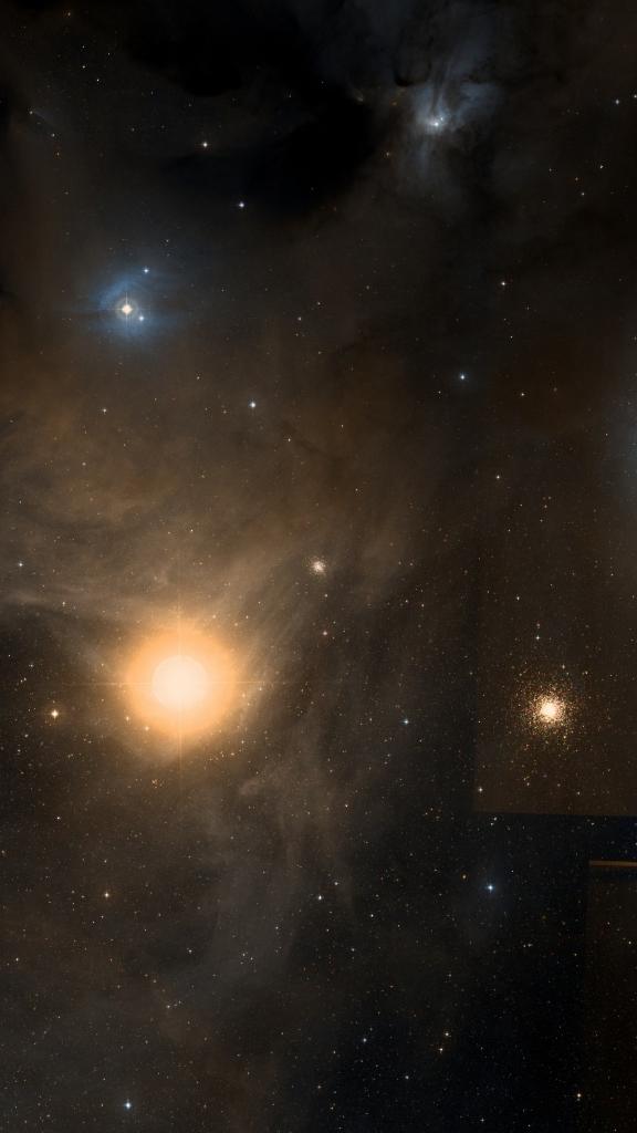 Le ciel autour de NGC 6144, cadré au champ de Seestar S30 Pro