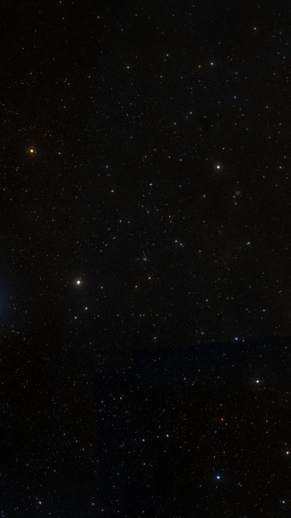 Le ciel autour de NGC 637, cadré au champ de Seestar S30 Pro